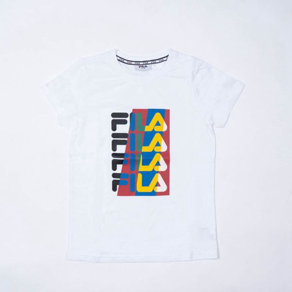 Camisetas Fila Rapaz Branco - Fila Tyler Loja Online Portugal,AEFJ-95108